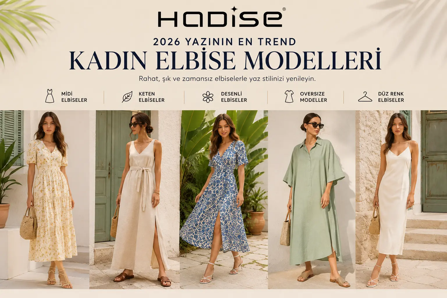 2026 Yazının En Trend Kadın Elbise Modelleri
