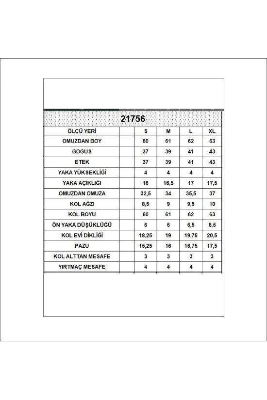 21756 Yarım Balıkçı Parmak Geçmeli Bluz Kahve