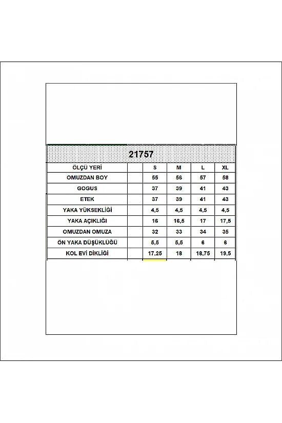 21757 Balıkçı Yaka Kolsuz Bluz Ekru
