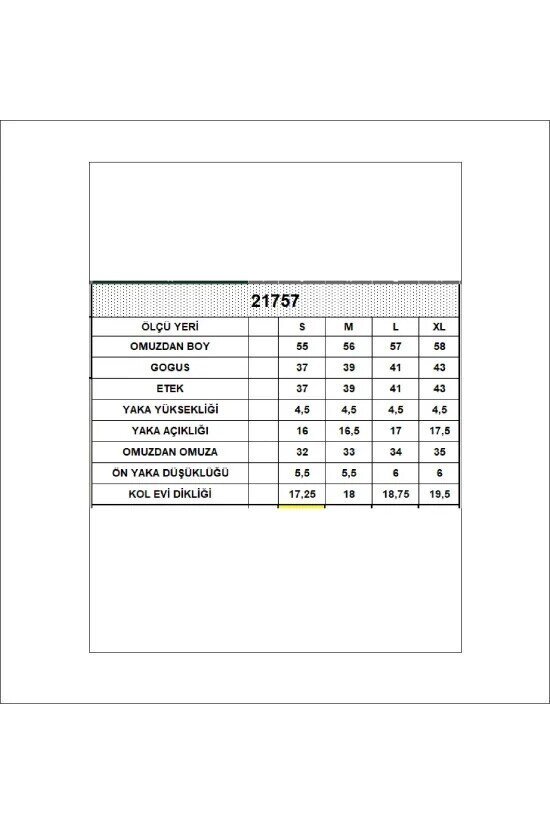 21757 Balıkçı Yaka Kolsuz Bluz Lacivert