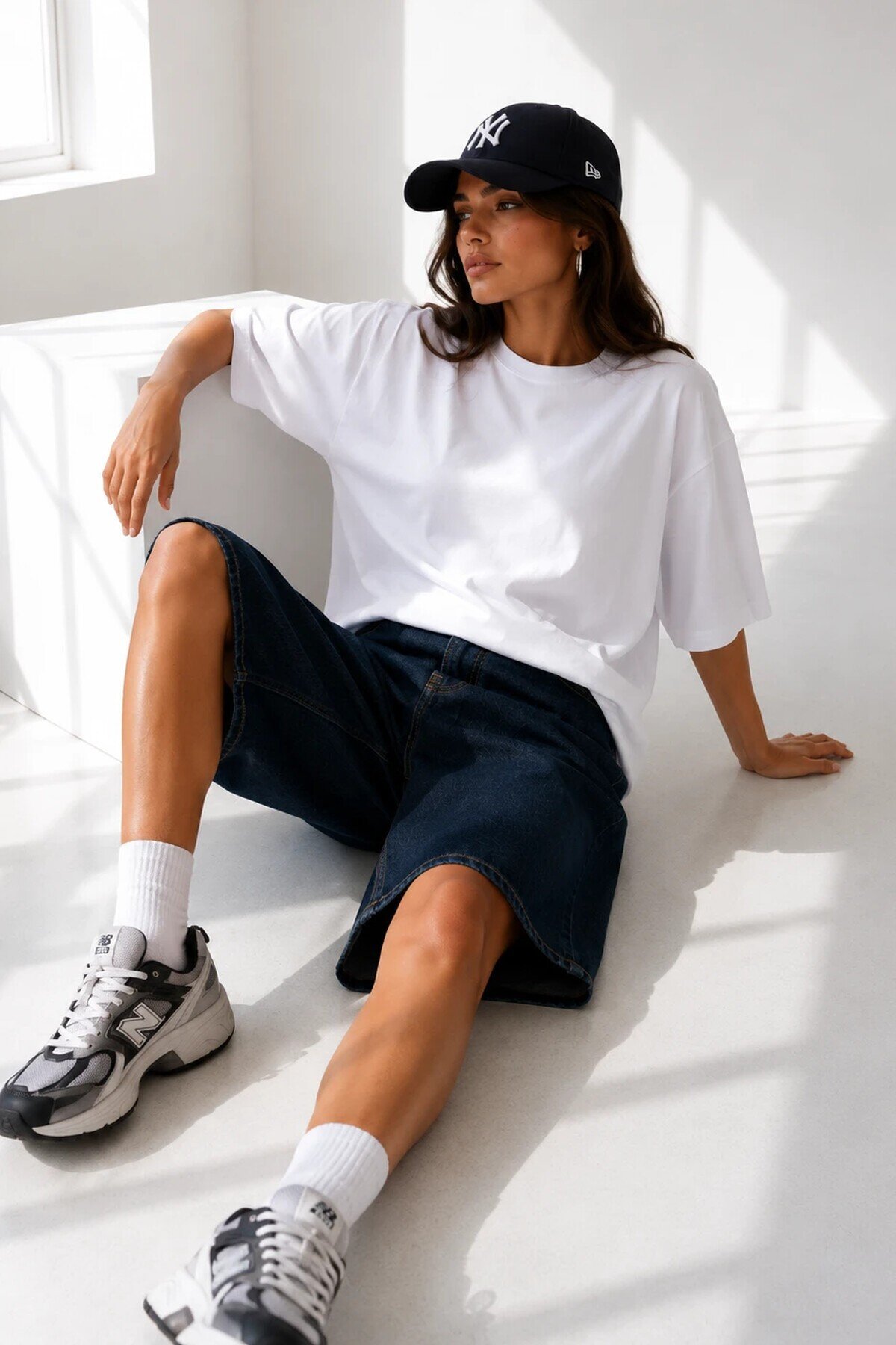 2353 Basic Tshirt Beyaz