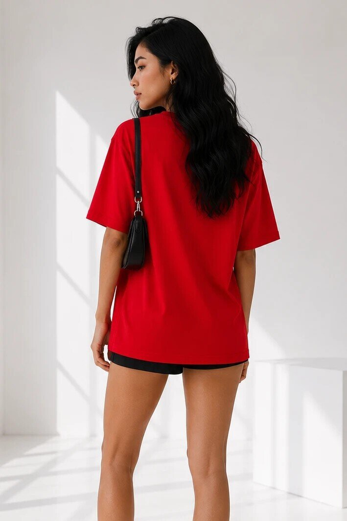 2353 Basic Tshirt Kırmızı