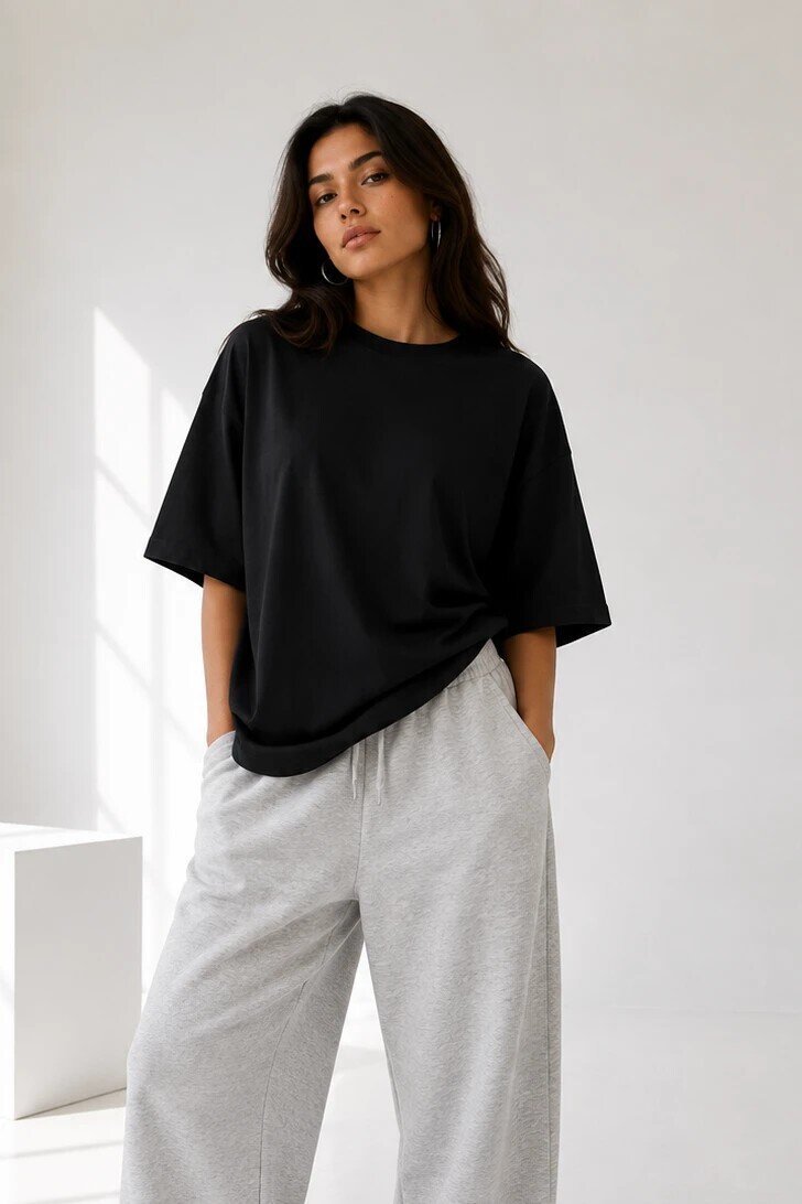 2353 Basic Tshirt Siyah