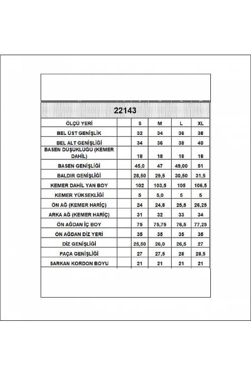 22143 Palazzo Eşofman Altı Siyah