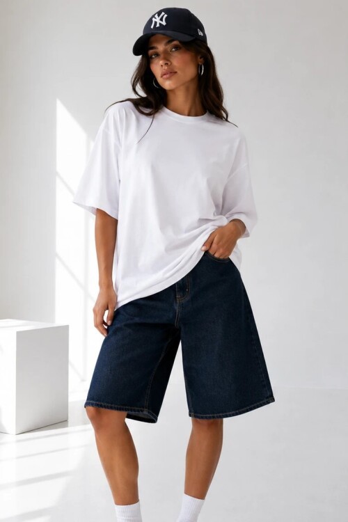 2353 Basic Tshirt Beyaz