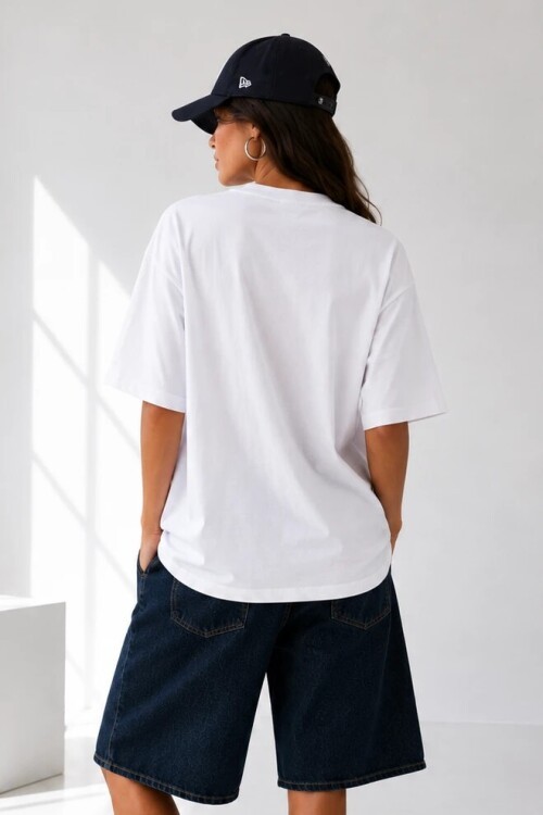 2353 Basic Tshirt Beyaz