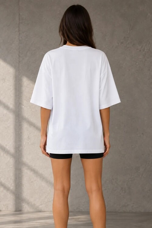 2353 Basic Tshirt Beyaz