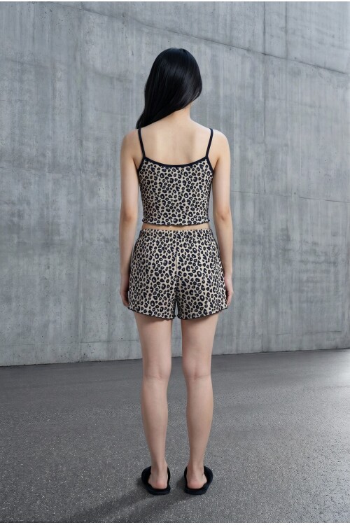 3401 Askılı İkili Takım Leopar