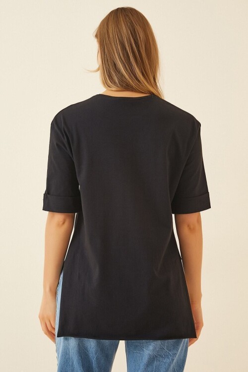 Kadın T-Shirt Siyah
