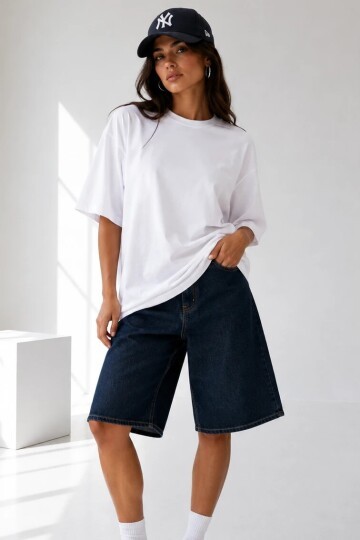 2353 Basic Tshirt Beyaz