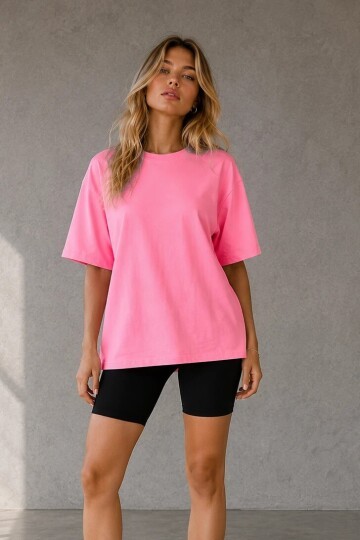 2353 Basic Tshirt Seker Pembesi